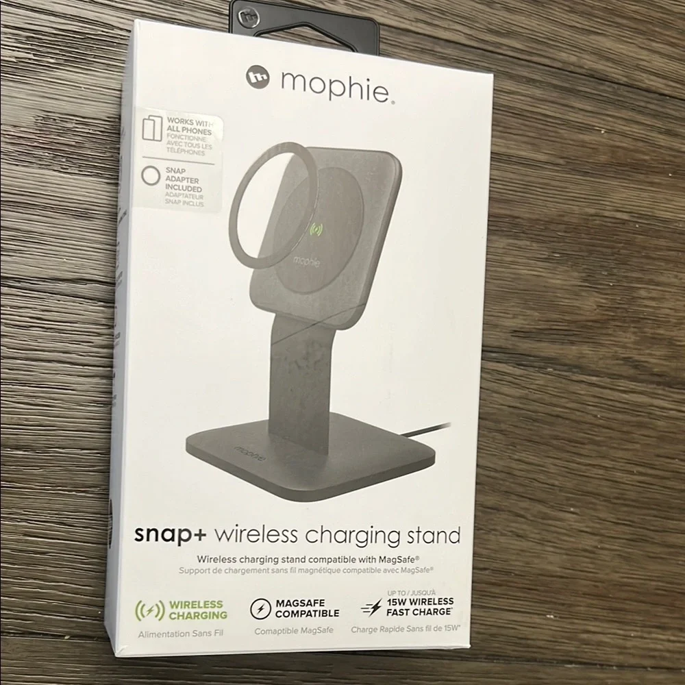 Mophie – Snap Plus Magsafe Wireless Charging Stand 15w – Black